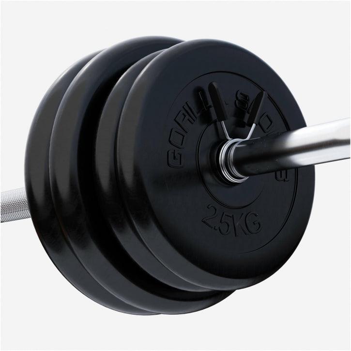 Disques d'haltères en caoutchouc - Gorilla Sports France