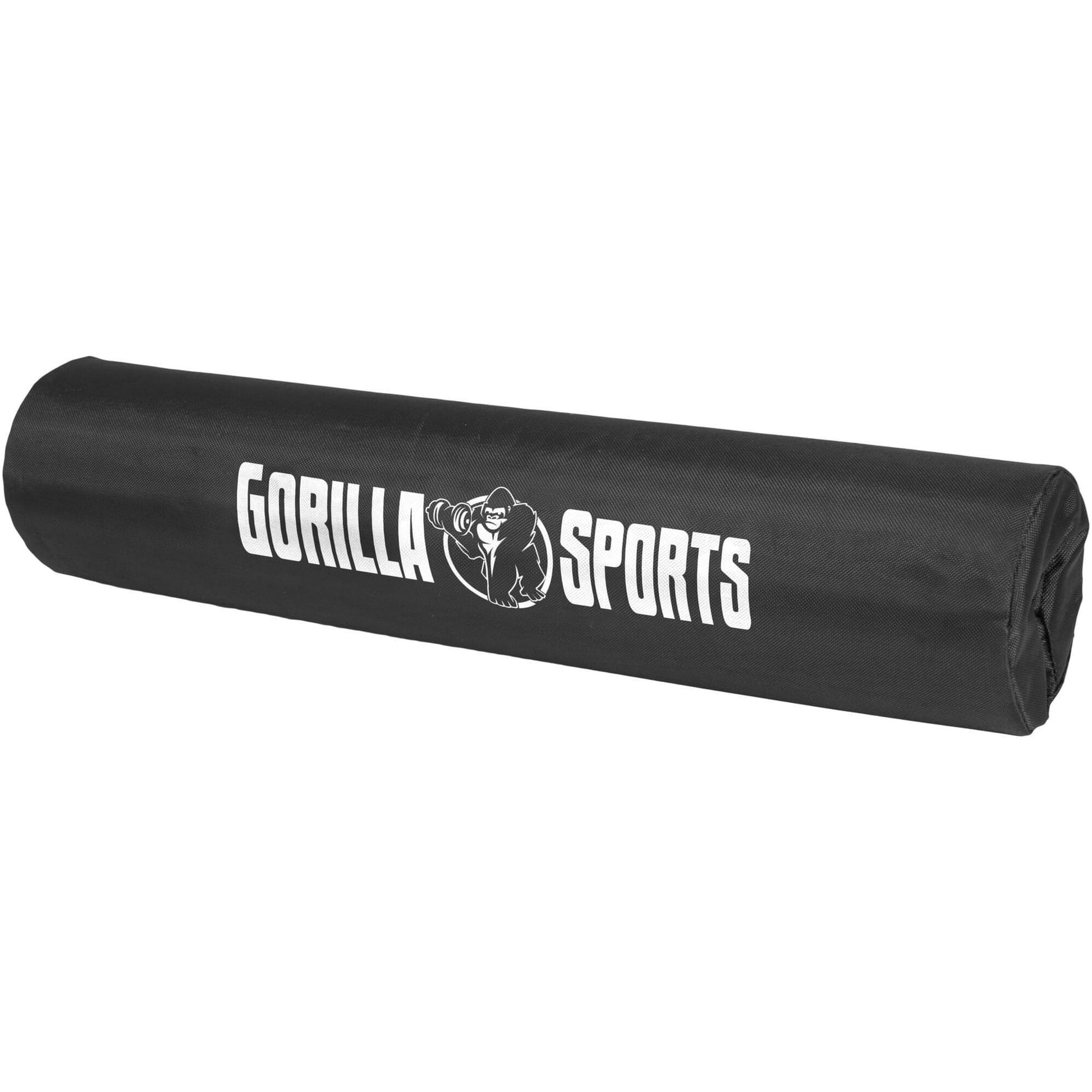Barre longue de 170 cm avec stop disques à ressort et coussin de protection - Gorilla Sports France