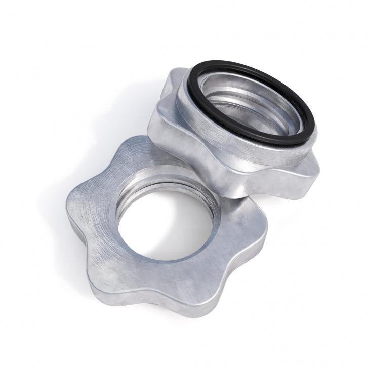 Stop-disques en étoile pour barres d'haltères 30/31 mm - Ensemble de 2 - Gorilla Sports France