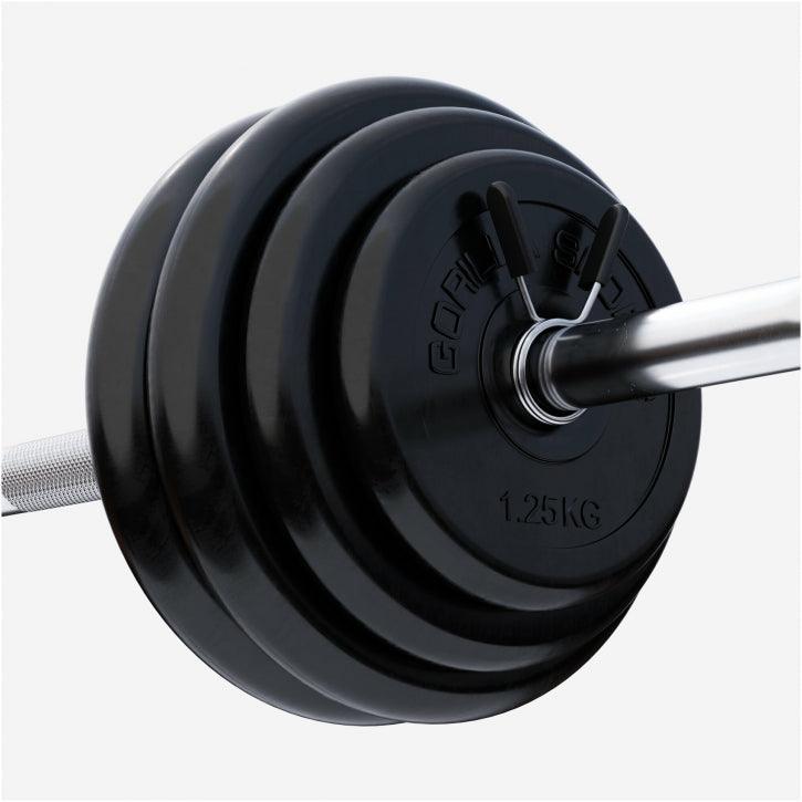 Disques d'haltères en caoutchouc - Gorilla Sports France