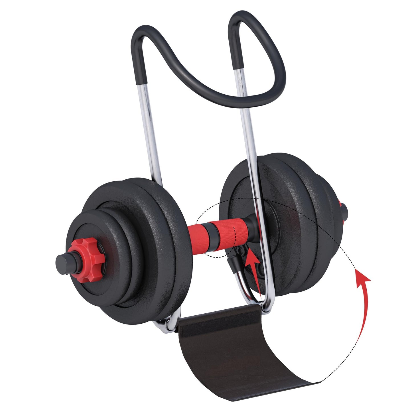 Crochets de puissance chromés - Gorilla Sports France