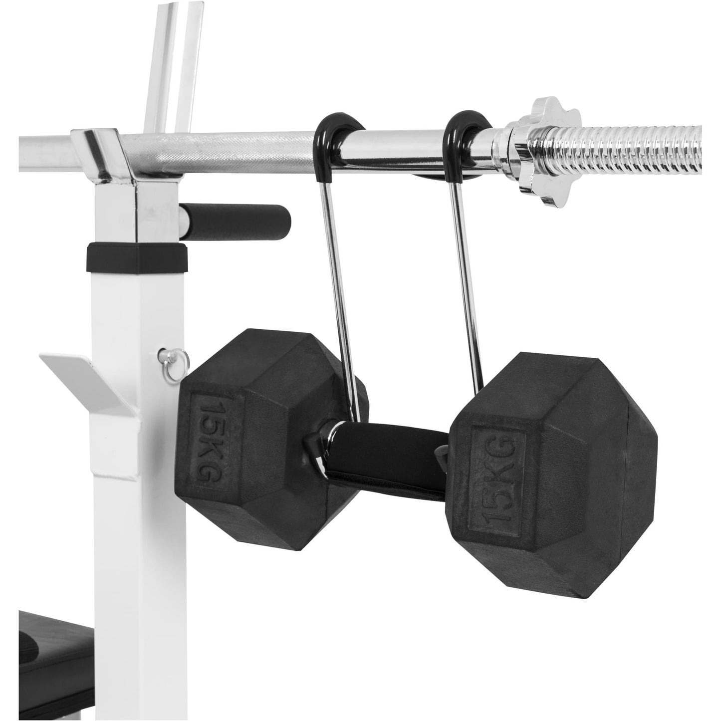 Crochets de puissance chromés - Gorilla Sports France