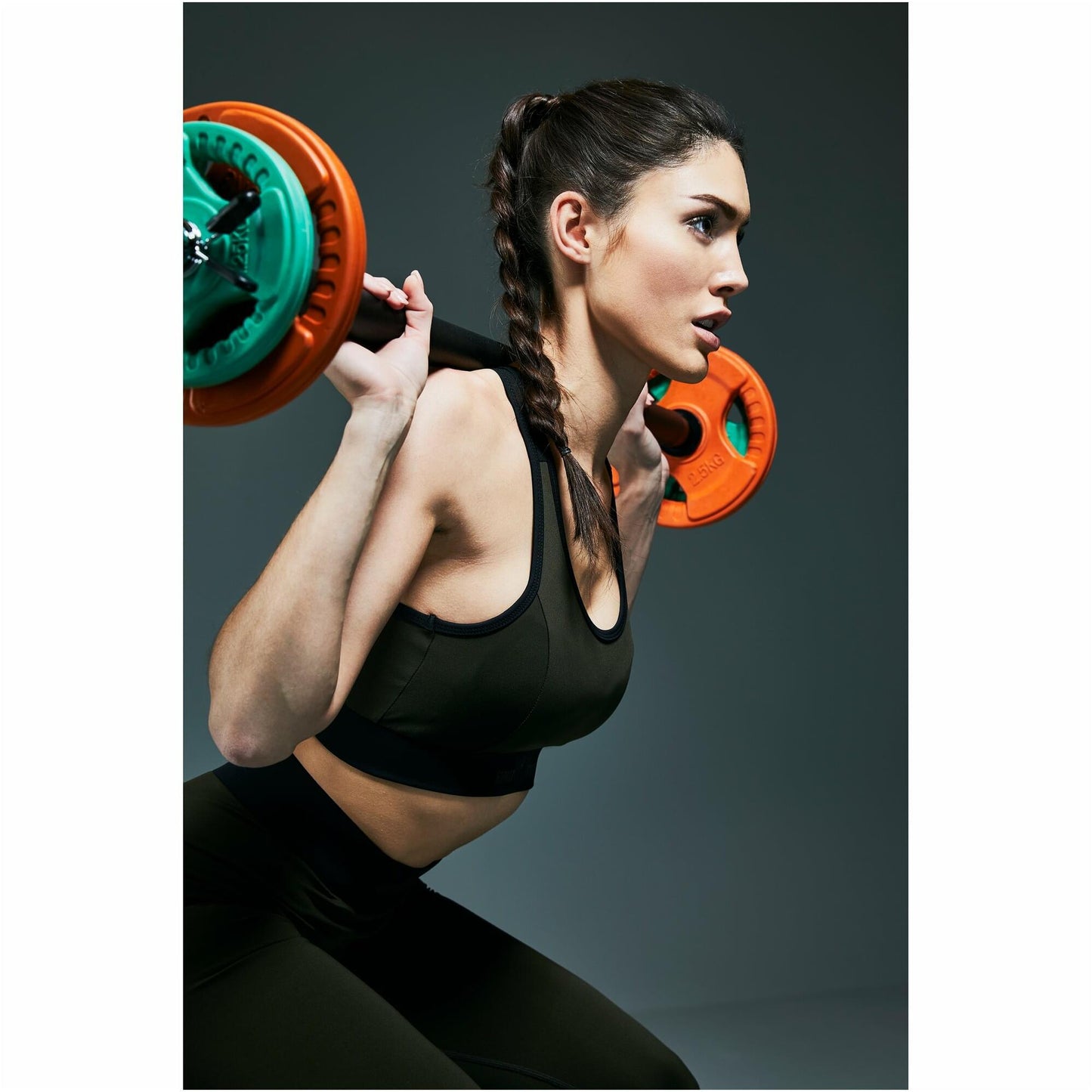 Barre longue d'aérobic chromée de 130 cm - Gorilla Sports France