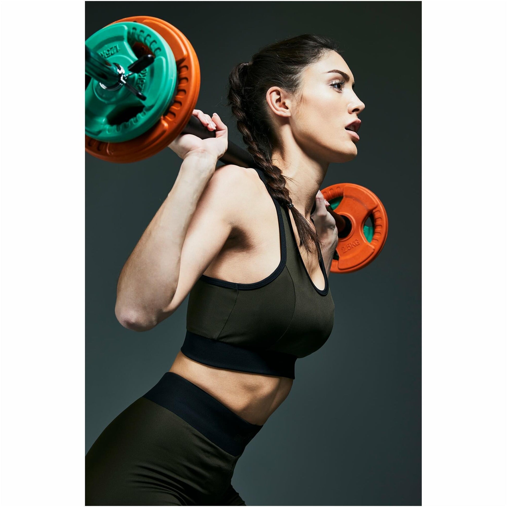 Barre longue d'aérobic chromée de 130 cm - Gorilla Sports France