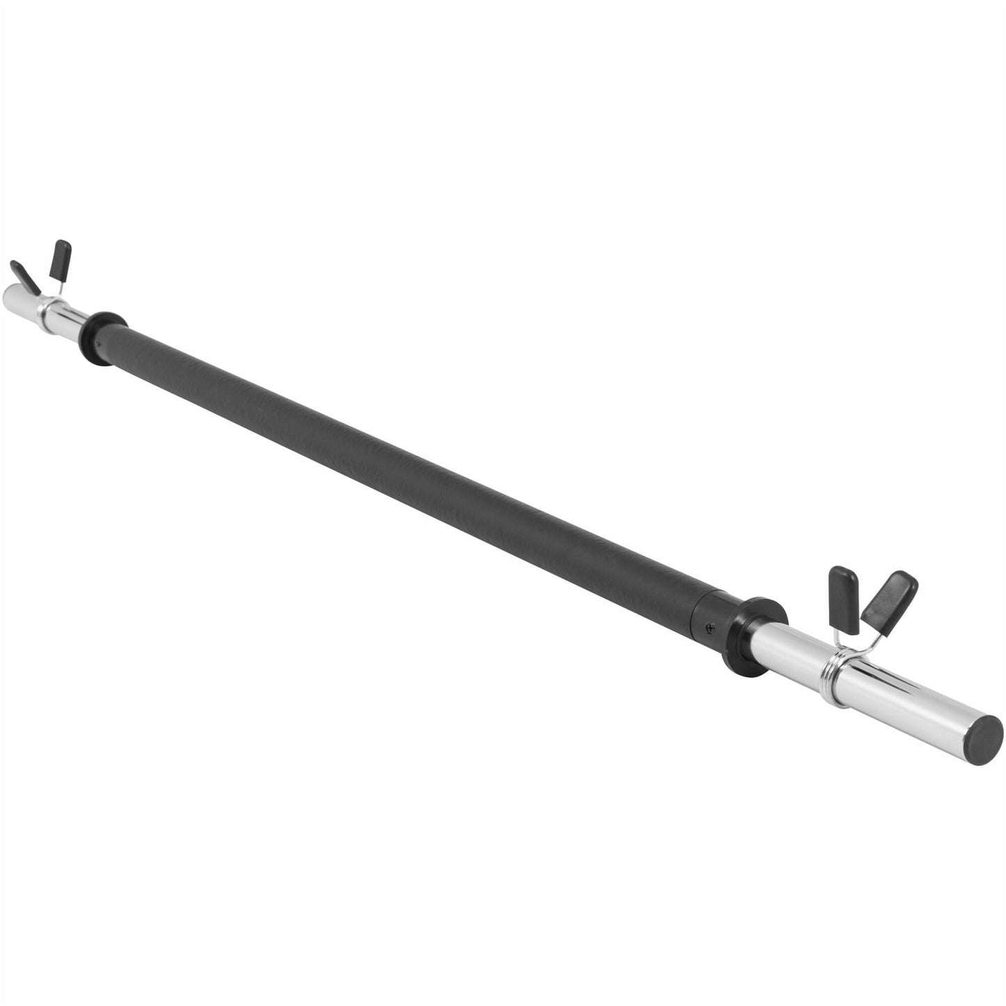 Barre longue d'aérobic chromée de 130 cm - Gorilla Sports France