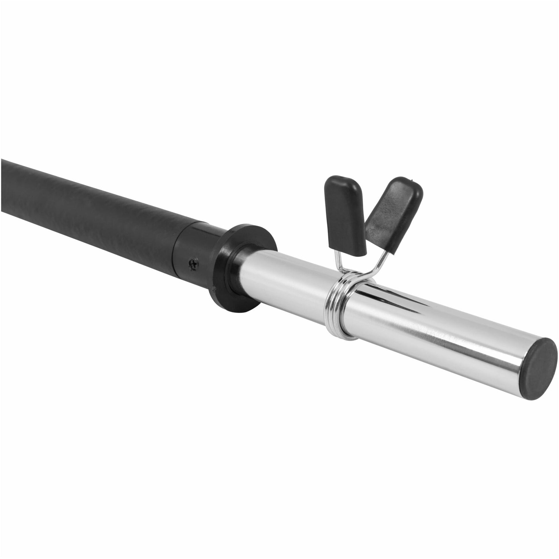 Barre longue d'aérobic chromée de 130 cm - Gorilla Sports France