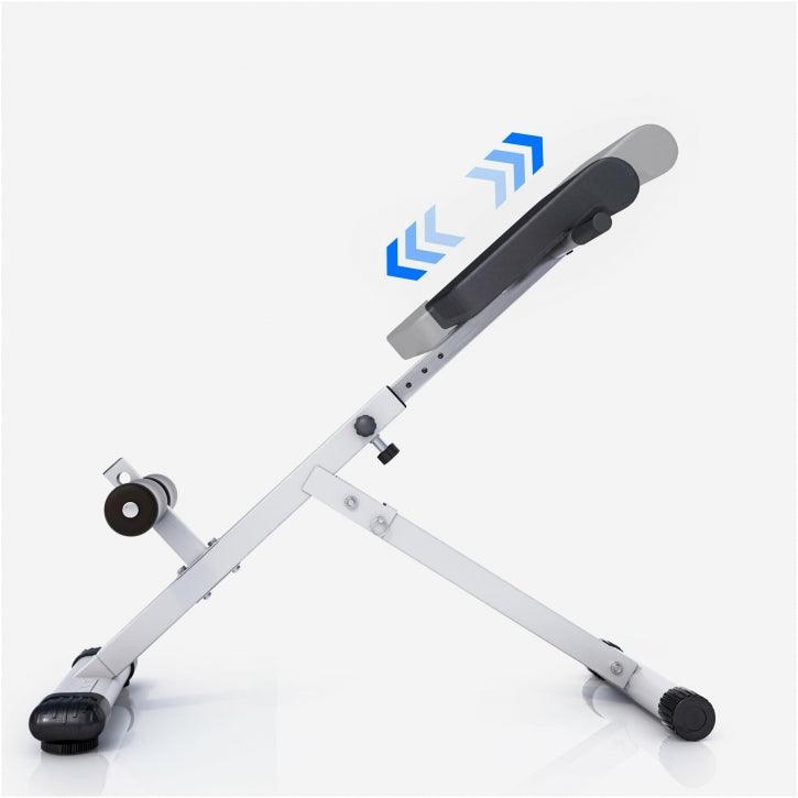 Poste d'hyperextension abdominal et dorsal pliable - Gorilla Sports France