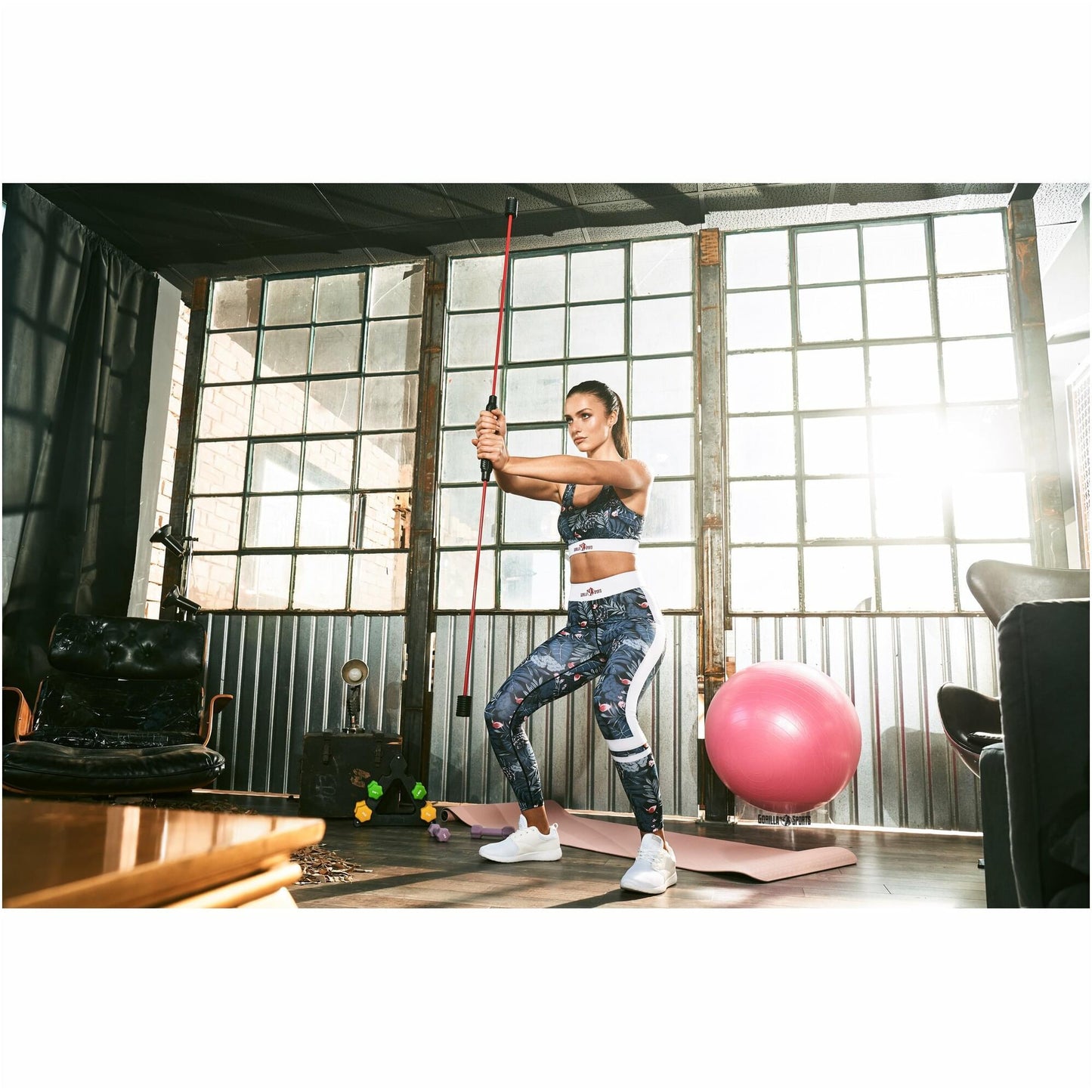 Support de rangement pour ballon de gymnastique - Gorilla Sports France