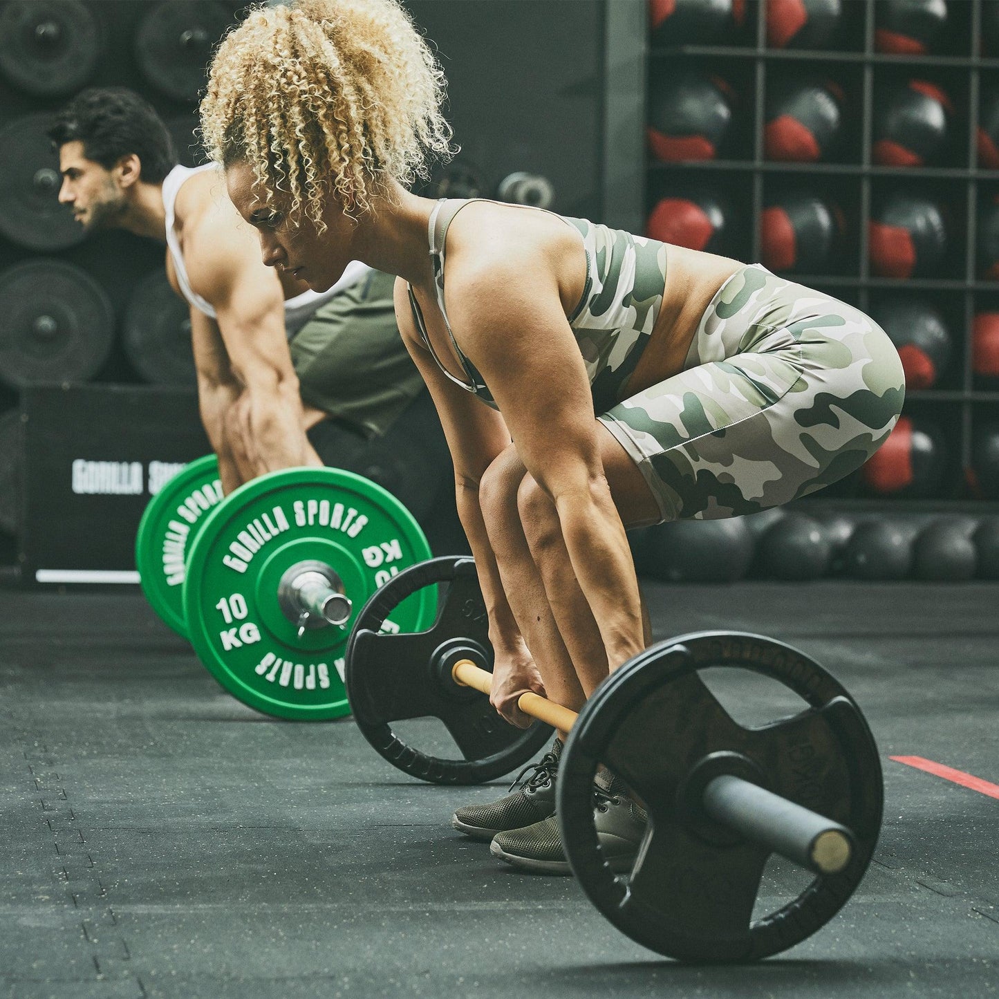 Barre olympique 220 cm - Gorilla Sports France