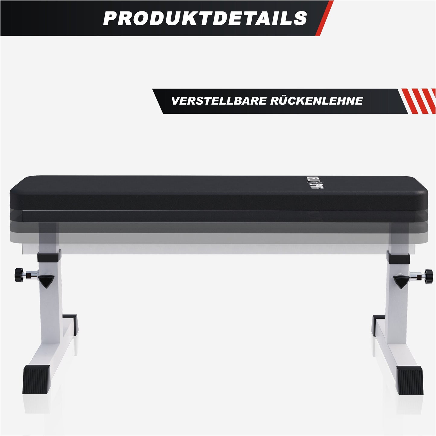 Banc plat ajustable