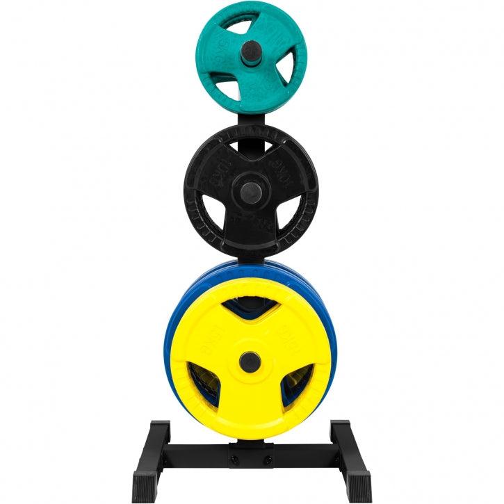 Rack de rangement pour disques olympiques sur 3 niveaux 50/51mm - Gorilla Sports France