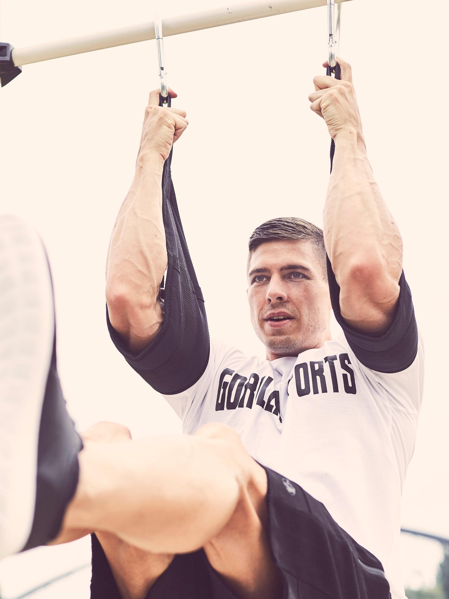 Sangles de suspension pour entraînement abdominal - Gorilla Sports France