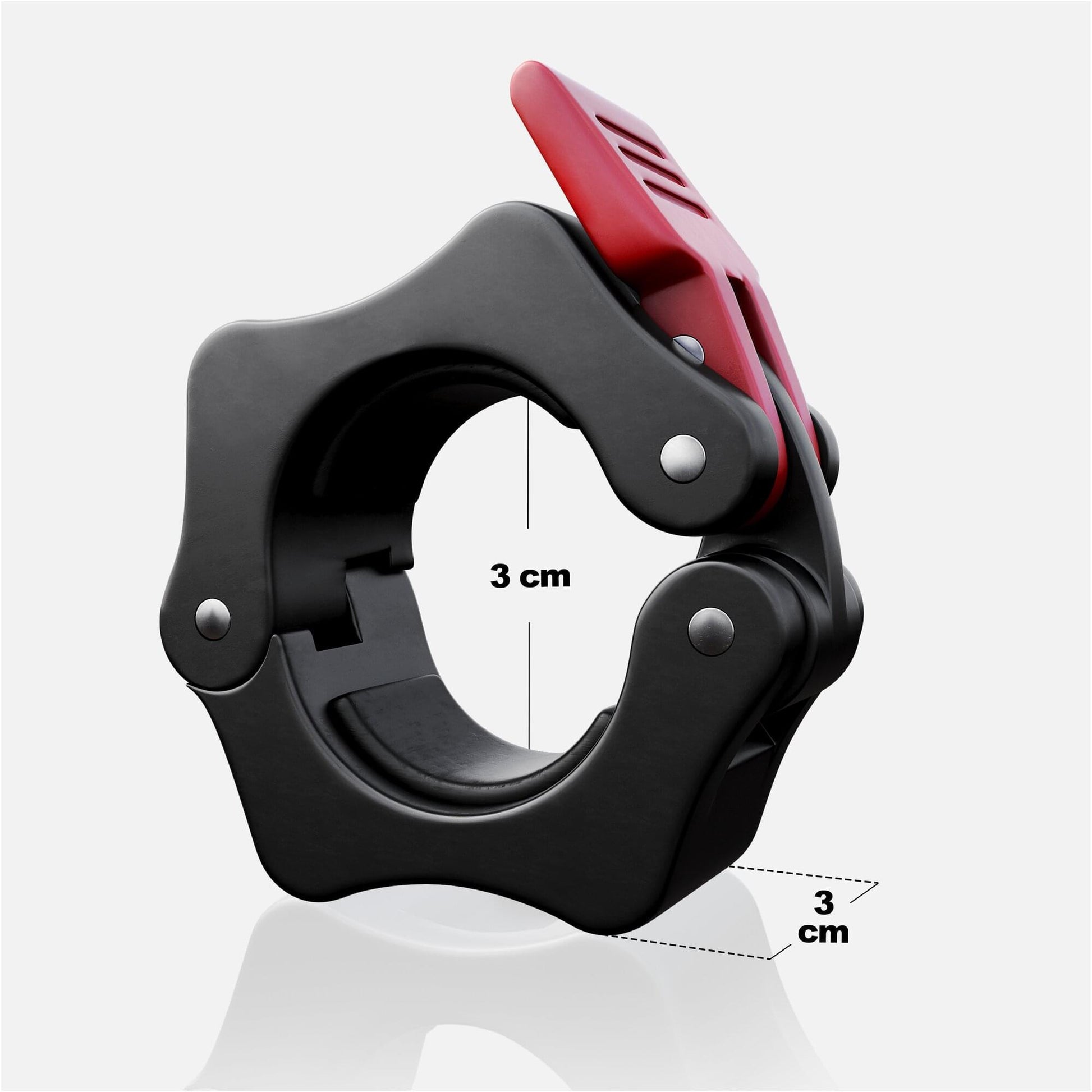 Stop-disques rapides pour barres d'haltères 30/31 mm - Lot de 2 - Gorilla Sports France