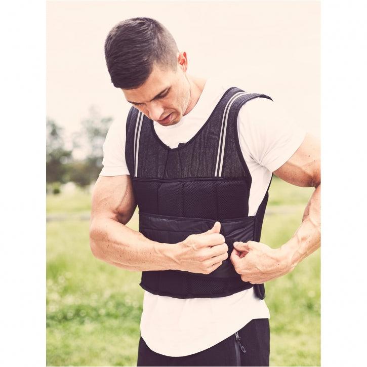 Gilet lesté avec fermeture velcro - Gorilla Sports France