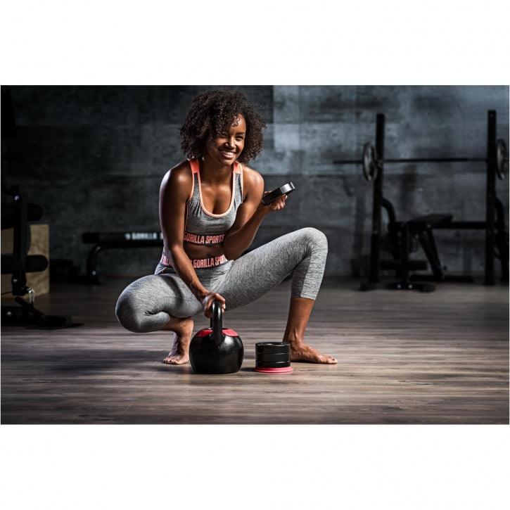 Kettlebell ajustable - Gorilla Sports France