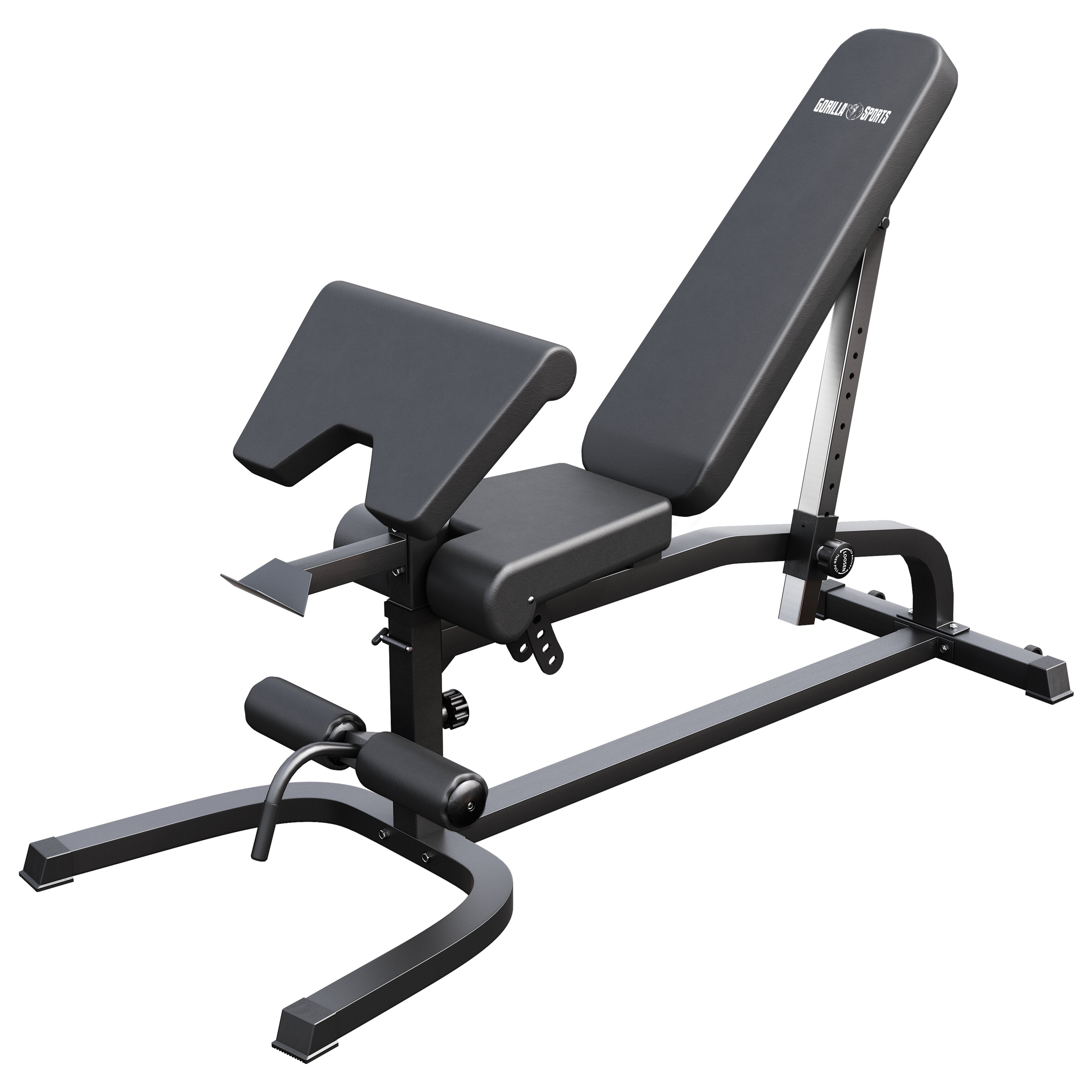 EEUK Banc De Musculation Pliable Multifonctions – Charge Max 200 Kg, Idéal Fitness Maison