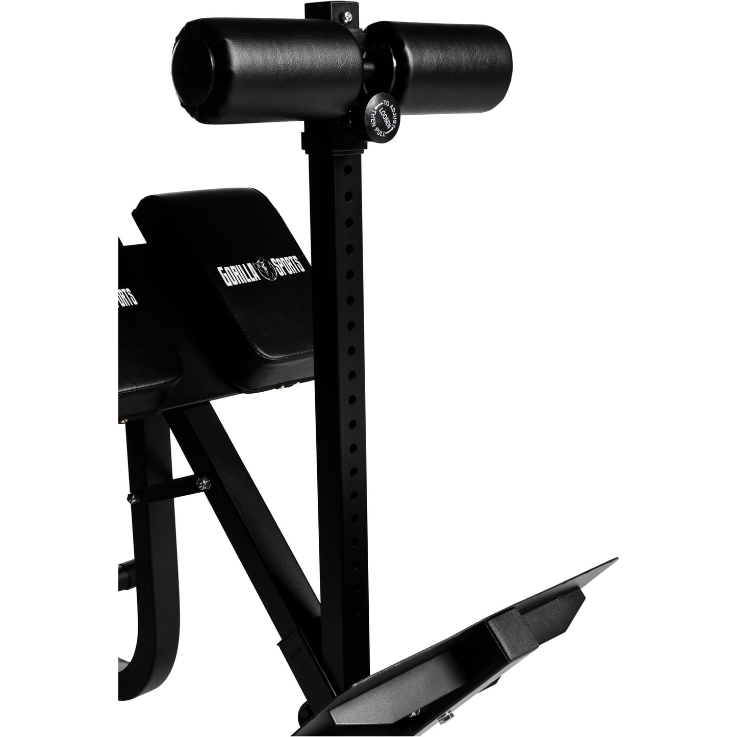 Appareil d'hyperextension à inclinaison réglable - Gorilla Sports France