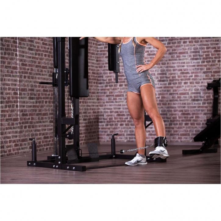 Sangle de tirage pour cheville en cuir - Gorilla Sports France