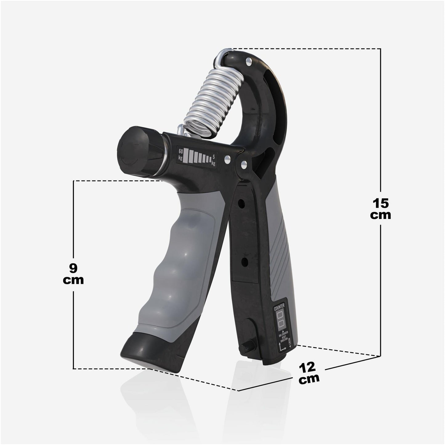 Handgrip réglable avec compteur - Gorilla Sports France