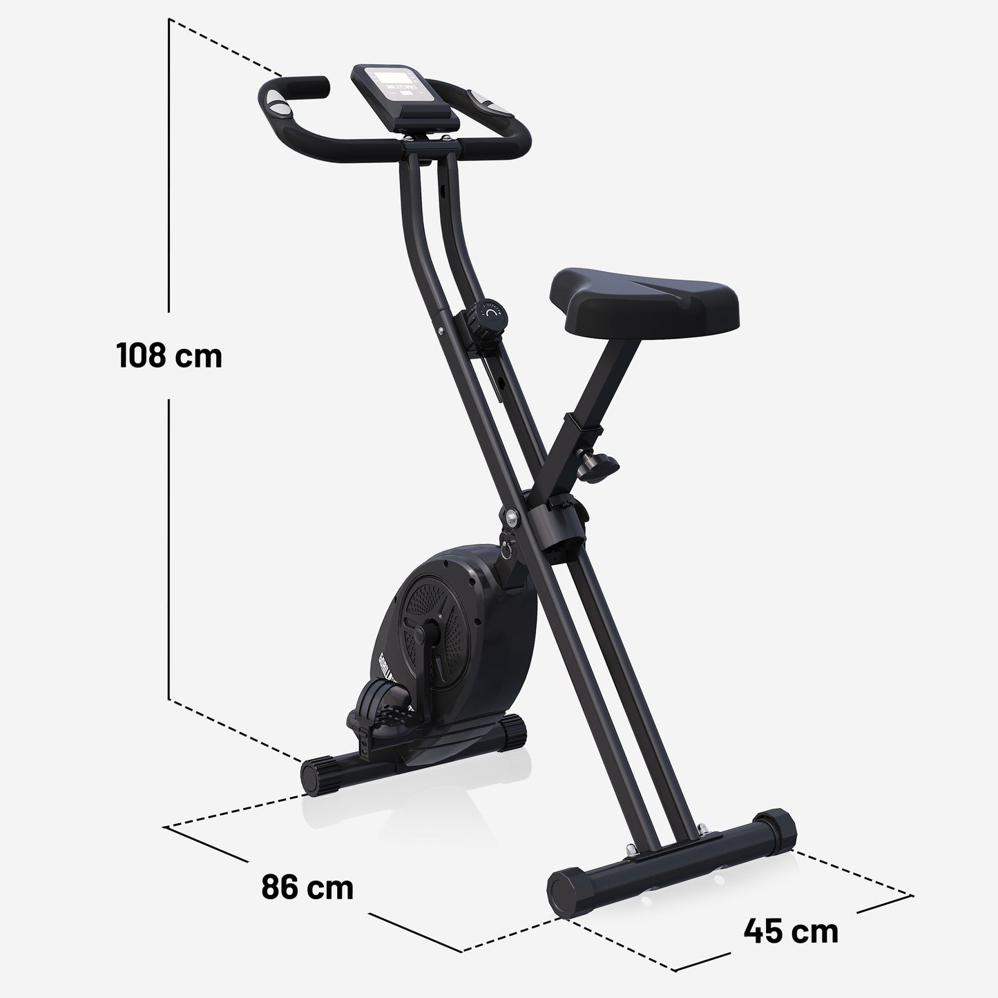 Vélo d'appartement X-Frame pliable