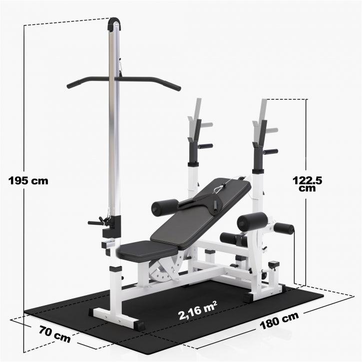Set de musculation universel 46 pièces - Gorilla Sports France