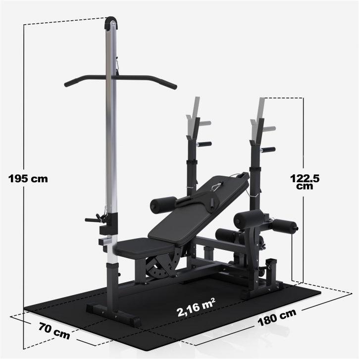 Set de musculation universel 46 pièces - Gorilla Sports France