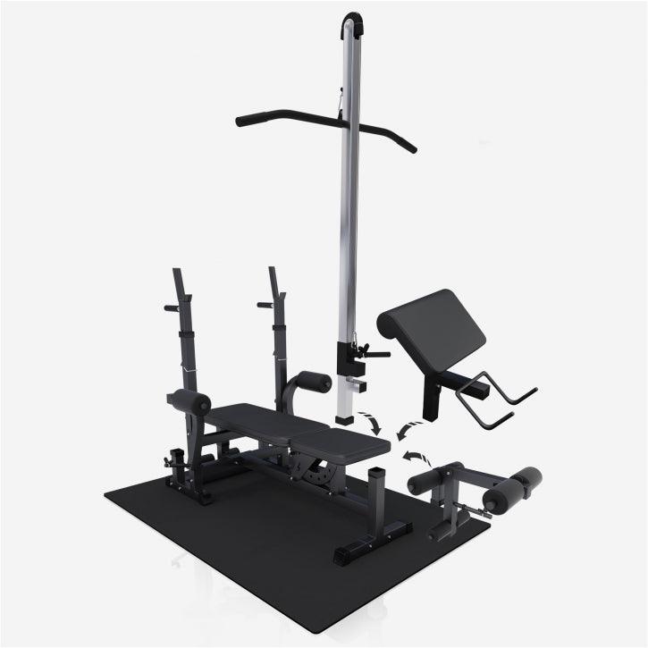 Set de musculation universel 46 pièces - Gorilla Sports France