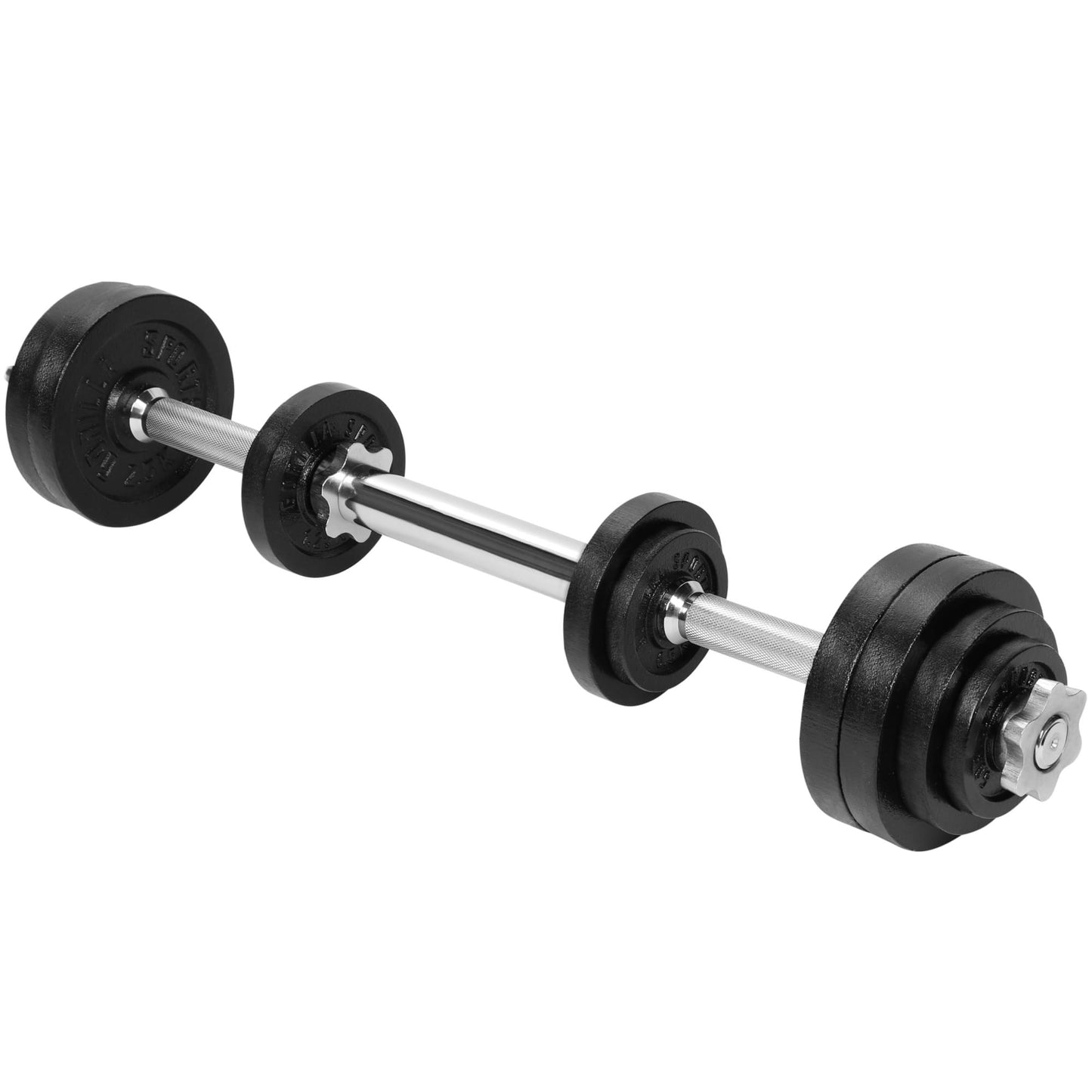 Set d'haltères modulable 2 en 1 de 22 kg - Gorilla Sports France