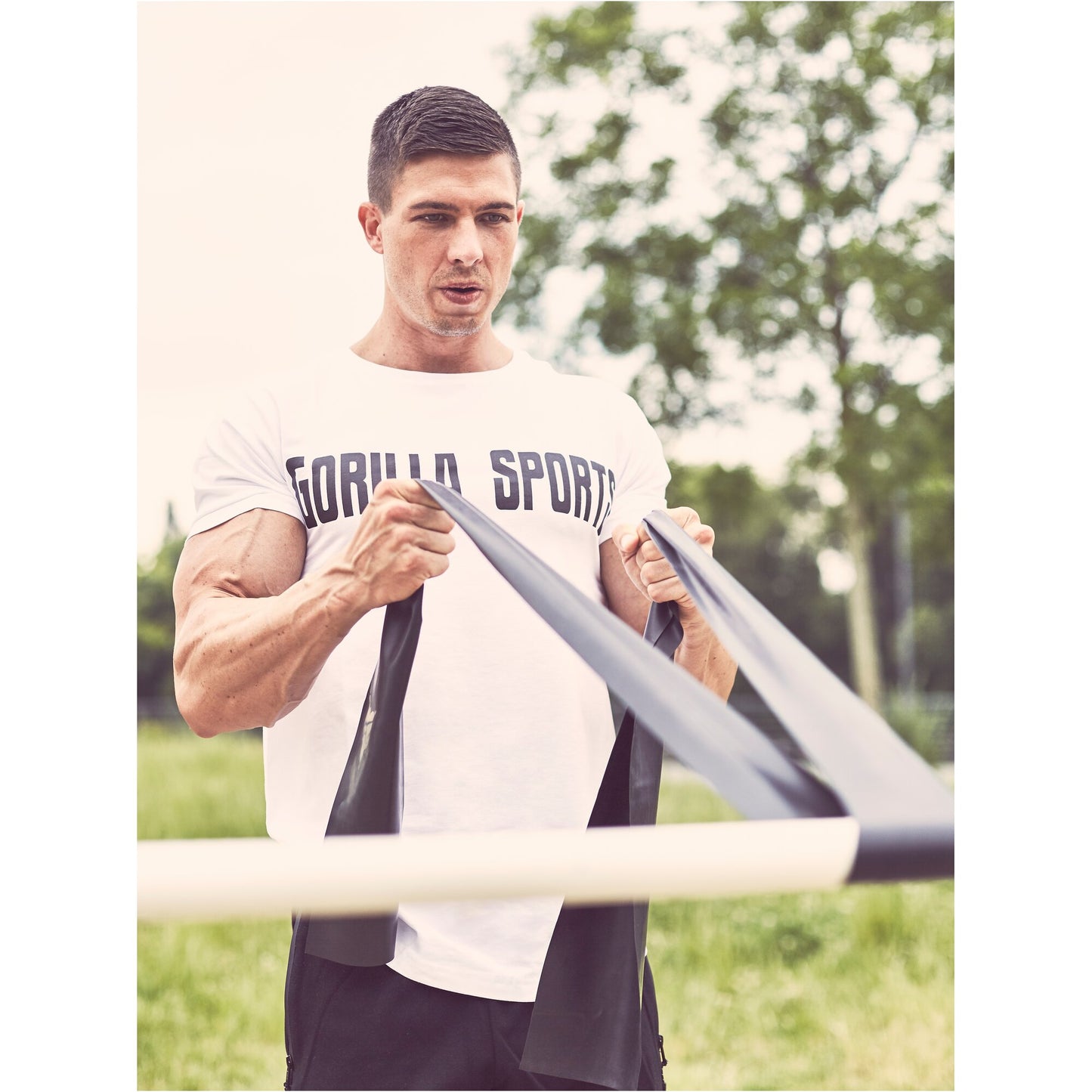 Bande élastique de fitness en latex