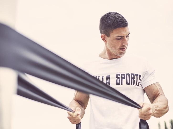 Bande élastique de fitness en latex - Gorilla Sports France