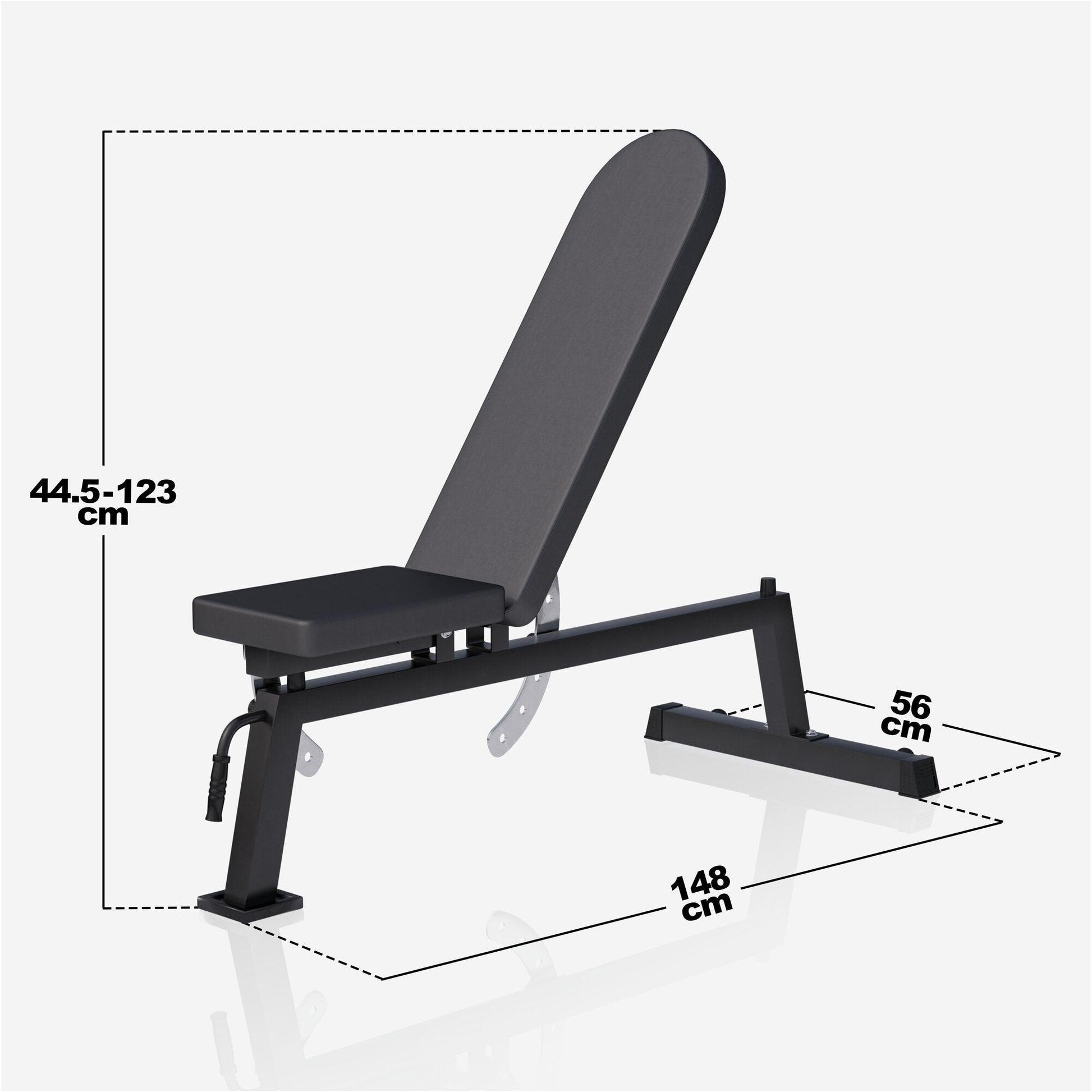 Banc de musculation professionnel ajustable - Gorilla Sports France