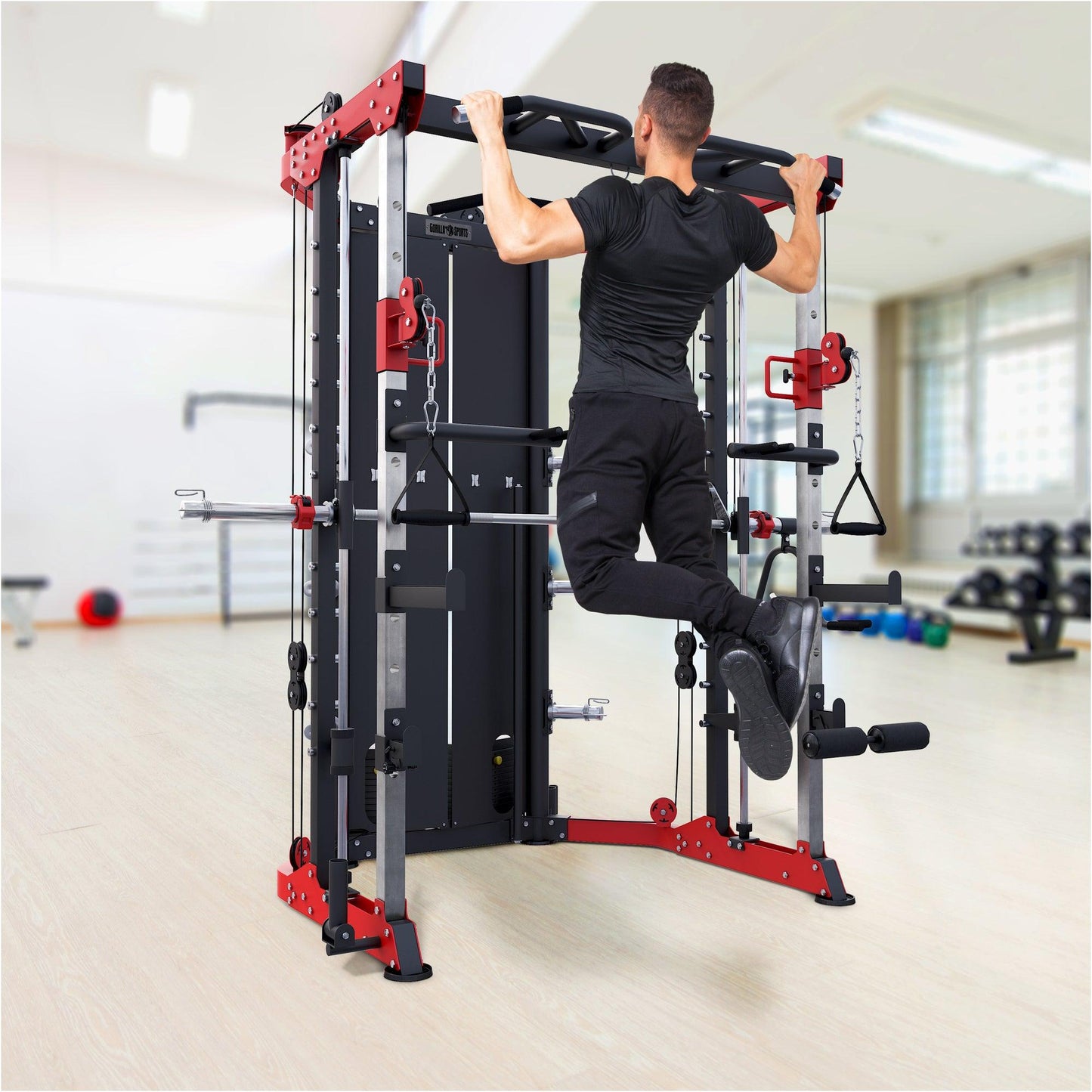Power Rack multistation avec poids - Gorilla Sports France