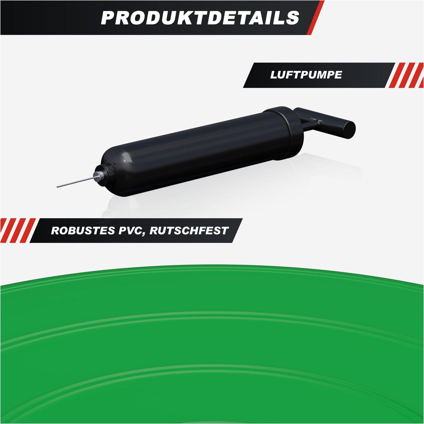 Coussin d'assise avec pompe à air