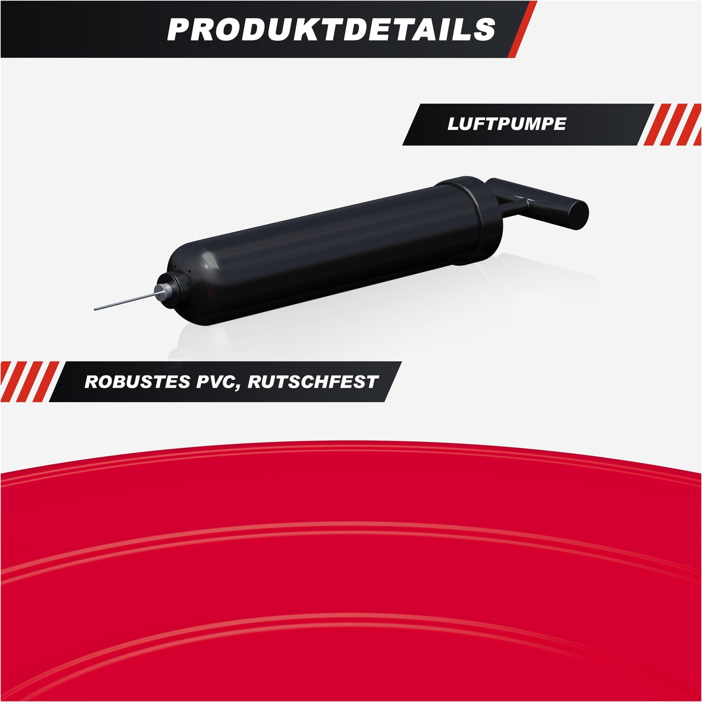 Coussin d'assise avec pompe à air