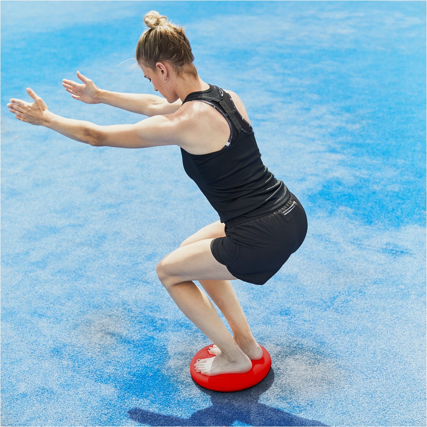 Coussin d'assise avec pompe à air