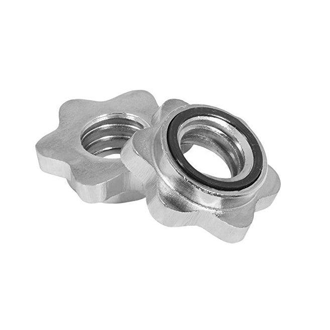 Set d'haltères incluant 2 haltères courts, une barre de curl SZ et des stop-disques - Gorilla Sports France