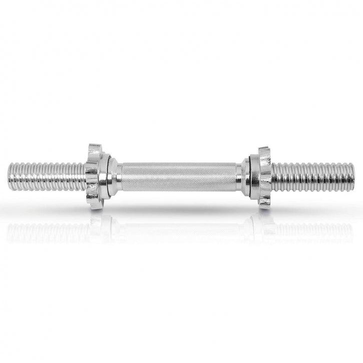 Set d'haltères incluant 2 haltères courts, une barre de curl SZ et des stop-disques - Gorilla Sports France