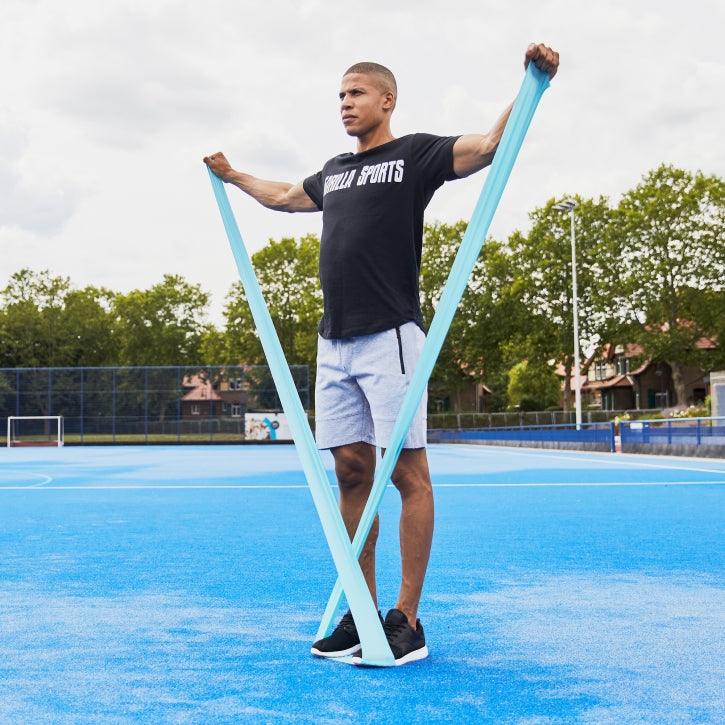 Bande élastique de fitness en latex - Gorilla Sports France