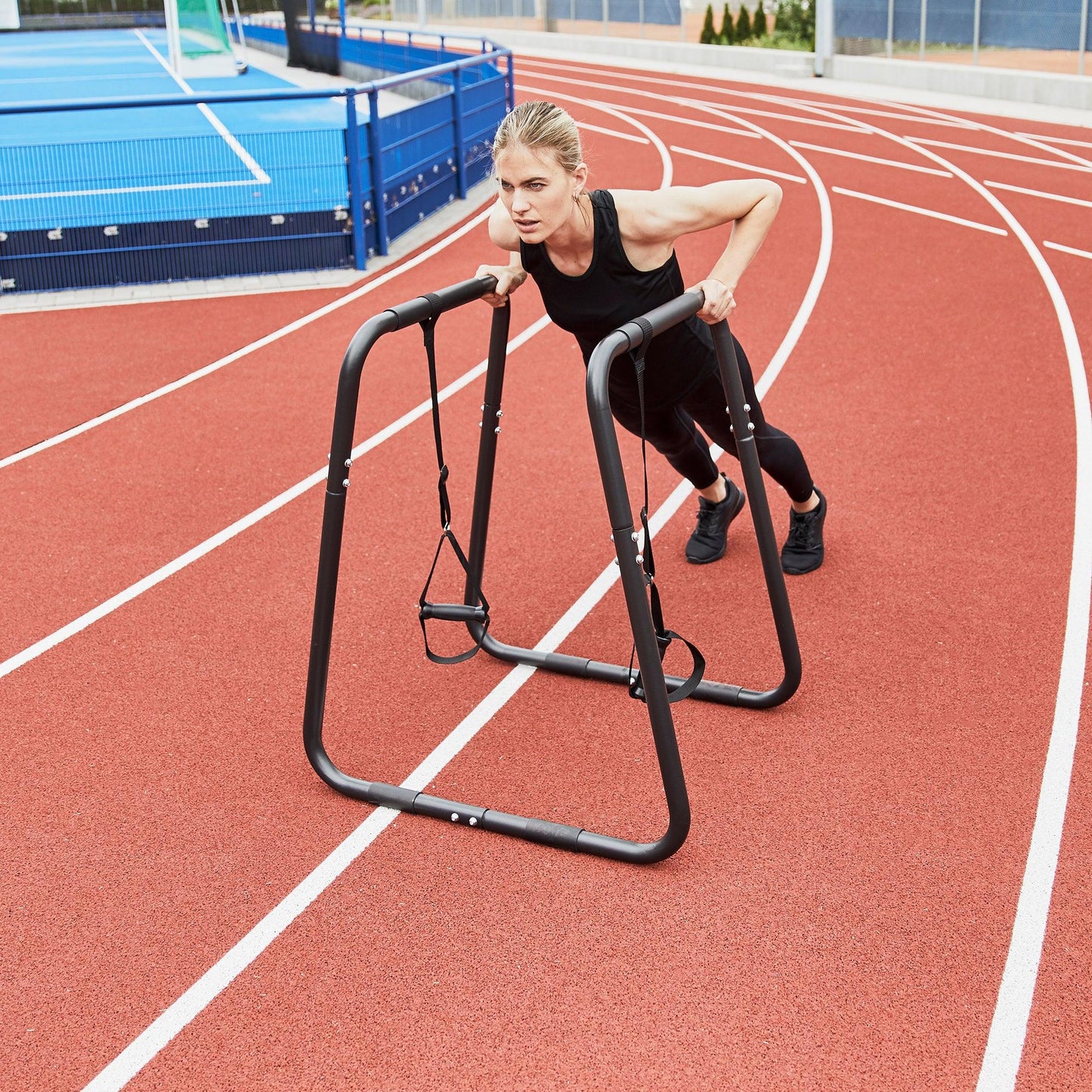 Barre de support pour pompes avec poignées - Gorilla Sports France