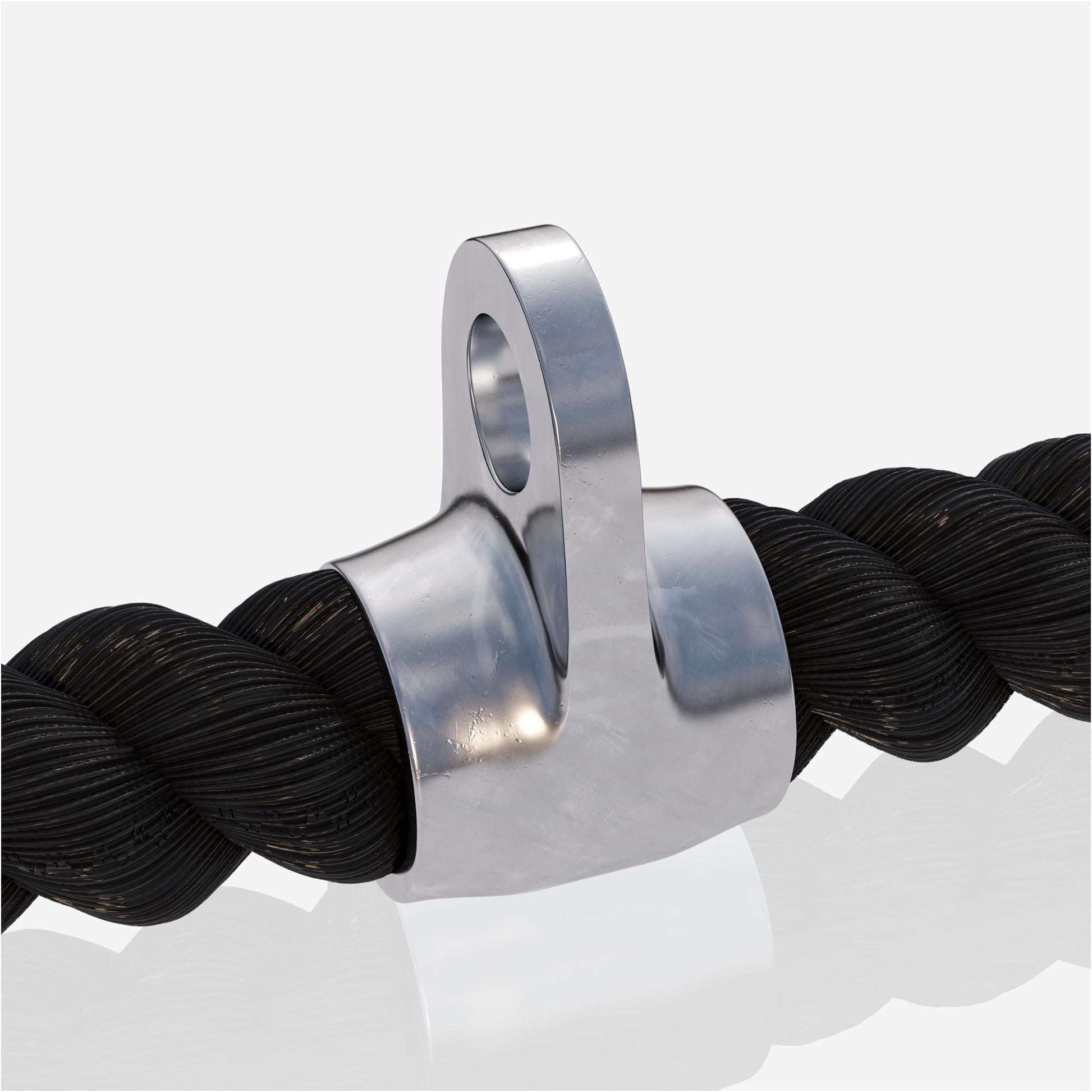 Set de traction (corde en nylon, double poignée d'aviron) - Gorilla Sports France