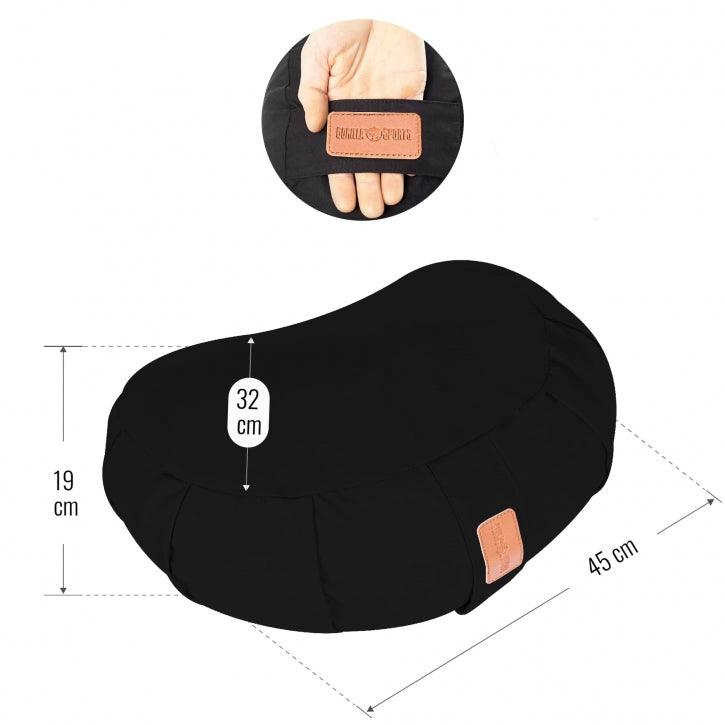 Coussin de méditation demi-lune - Gorilla Sports France