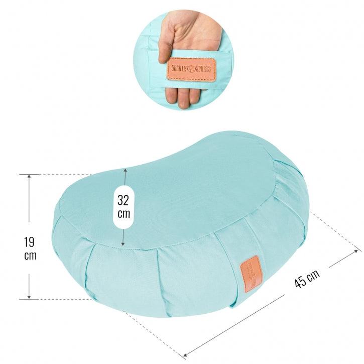 Coussin de méditation demi-lune - Gorilla Sports France
