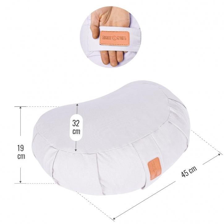 Coussin de méditation demi-lune - Gorilla Sports France