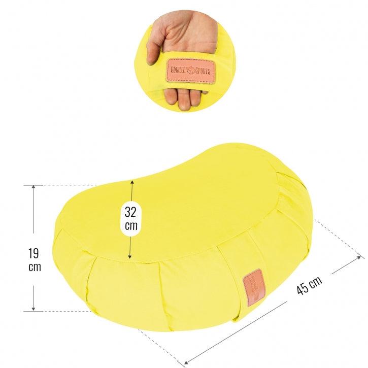 Coussin de méditation demi-lune - Gorilla Sports France