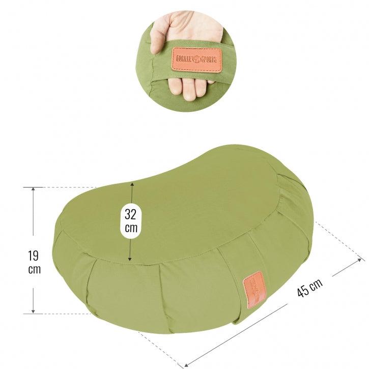 Coussin de méditation demi-lune - Gorilla Sports France
