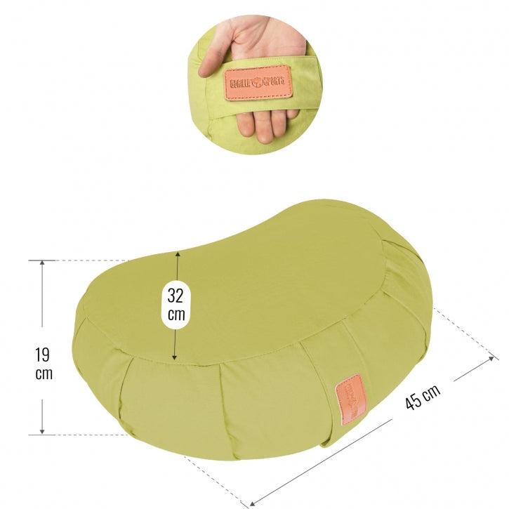 Coussin de méditation demi-lune - Gorilla Sports France