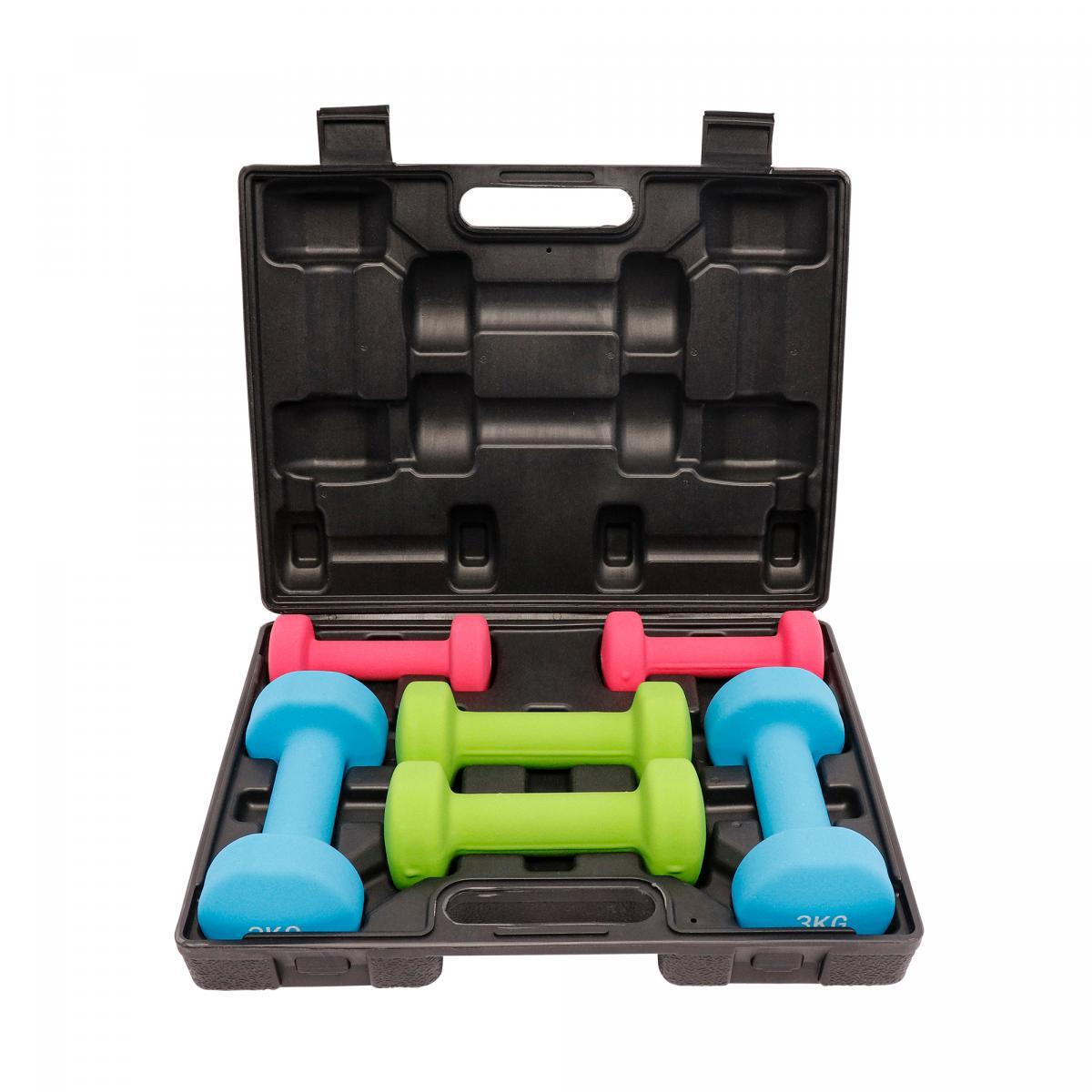Coffret d'haltères aérobiques de 12 kg - Gorilla Sports France