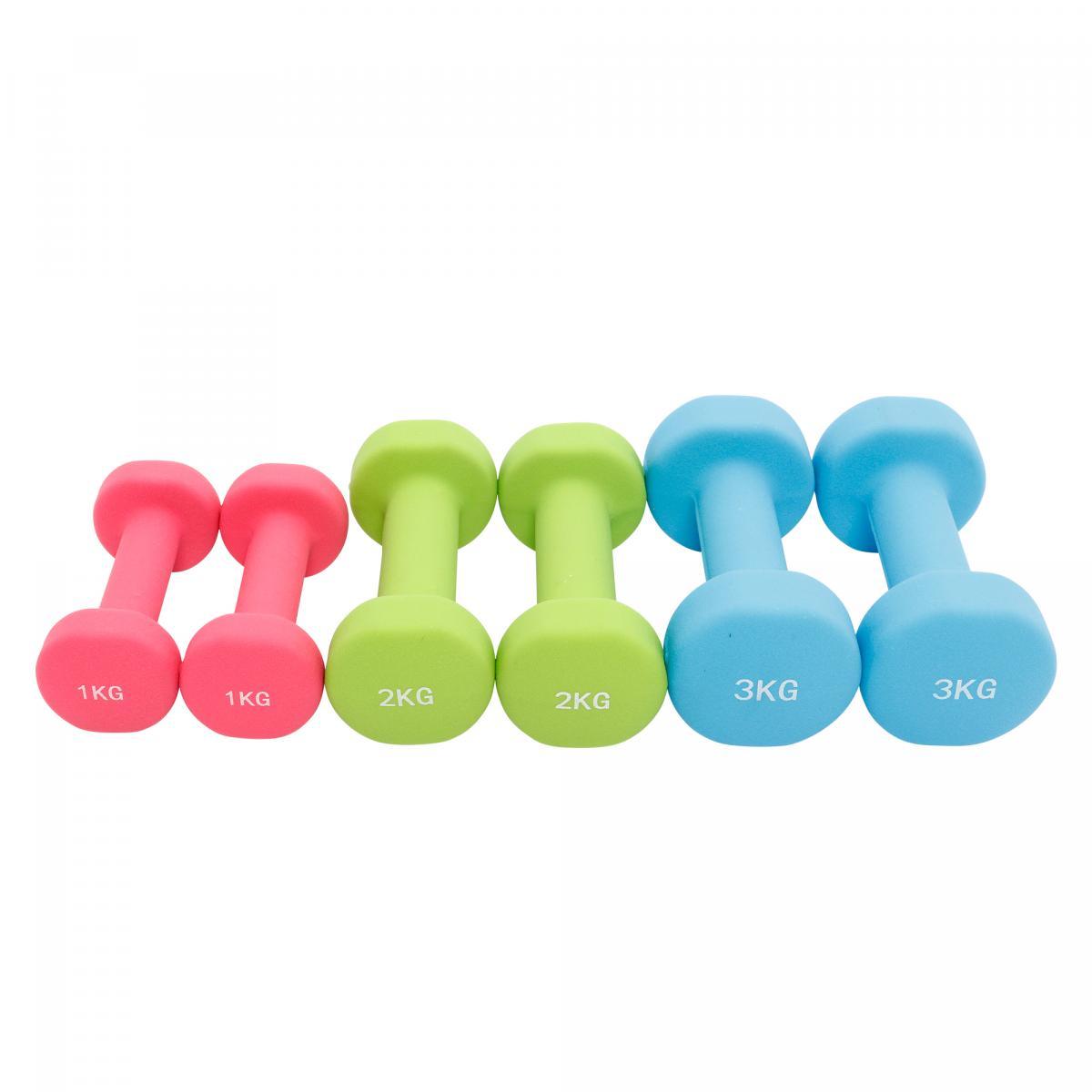 Coffret d'haltères aérobiques de 12 kg - Gorilla Sports France
