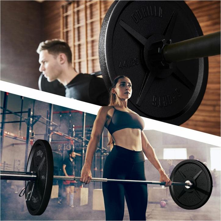 Disque olympique en fonte 50/51 mm - Gorilla Sports France