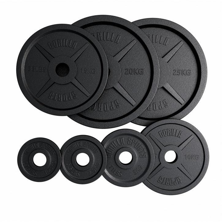 Disque olympique en fonte, alésage de 51 mm - Gorilla Sports France